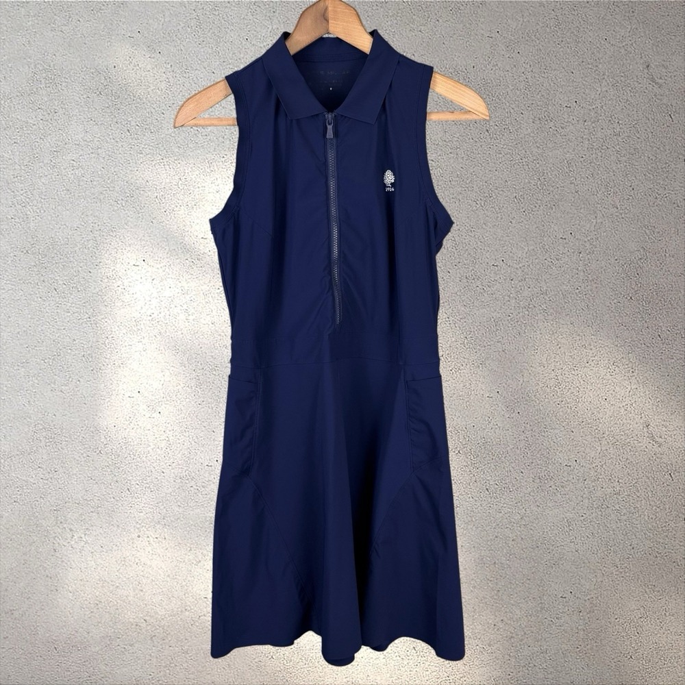 PETER MILLAR Bingham Sleeveless Sport Mini Dress GOLF Athleisure UPF 50+ Sz S